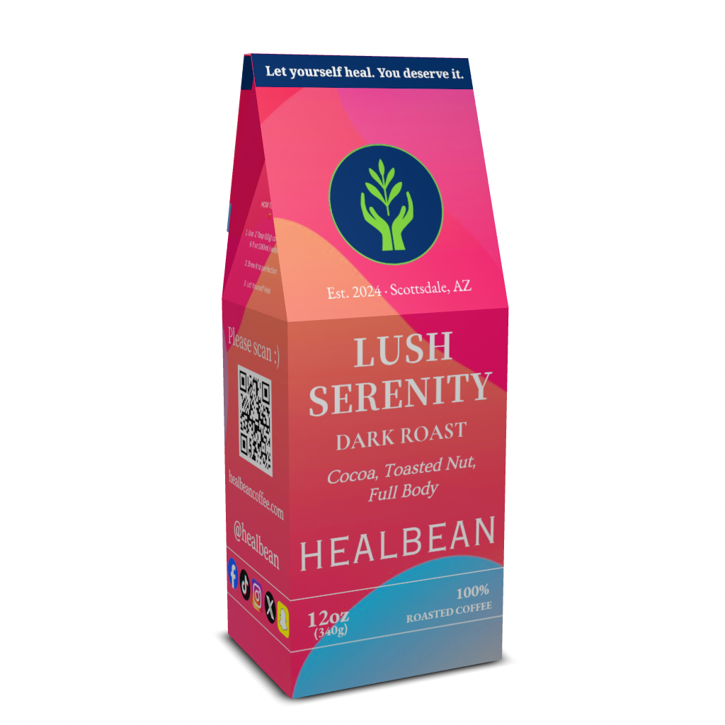 Lush Serenity - Dark Roast - 12 oz