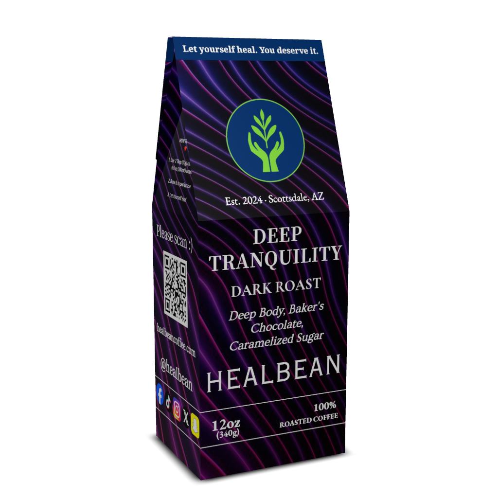Deep Tranquility - Dark Roast - 12 oz