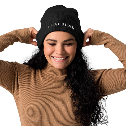 Healbean Ribbed Beanie Unisex