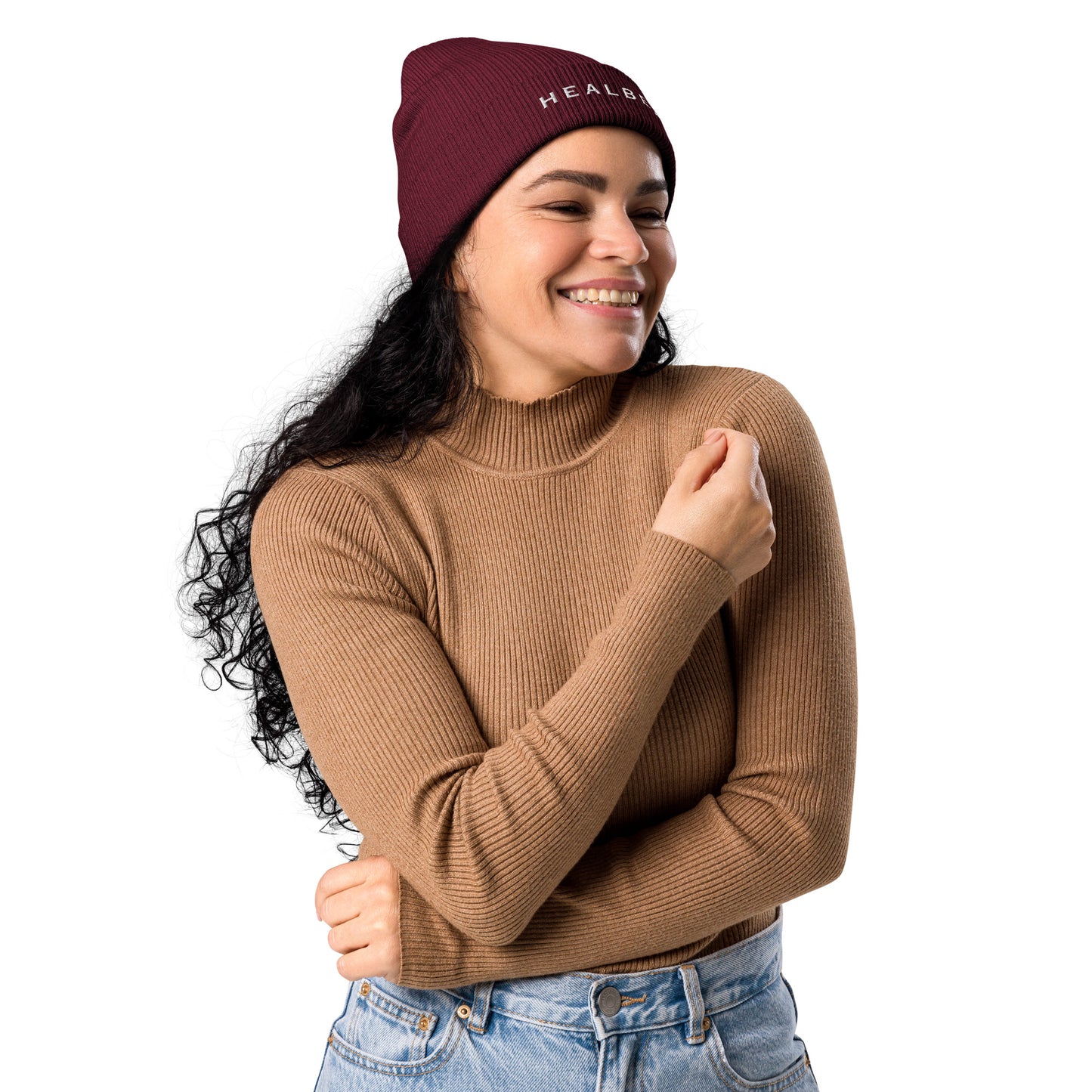 Healbean Ribbed Beanie Unisex