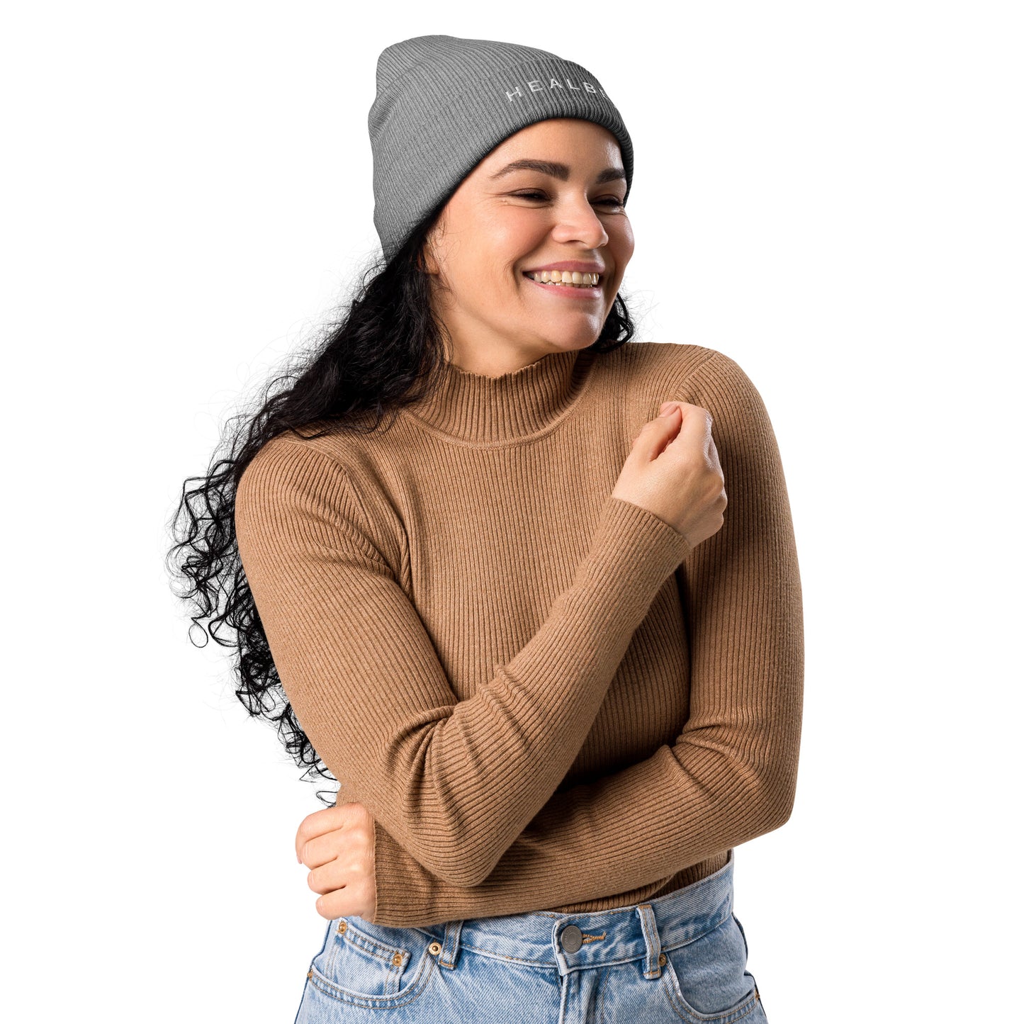 Healbean Ribbed Beanie Unisex