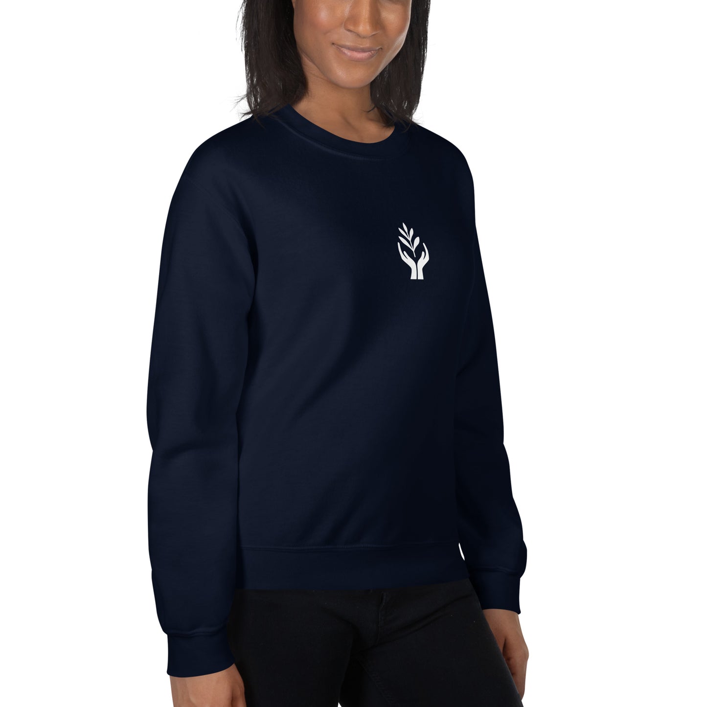 Let Yourself Heal You Deserve It Back Print Crewneck Sweatshirt Women’s