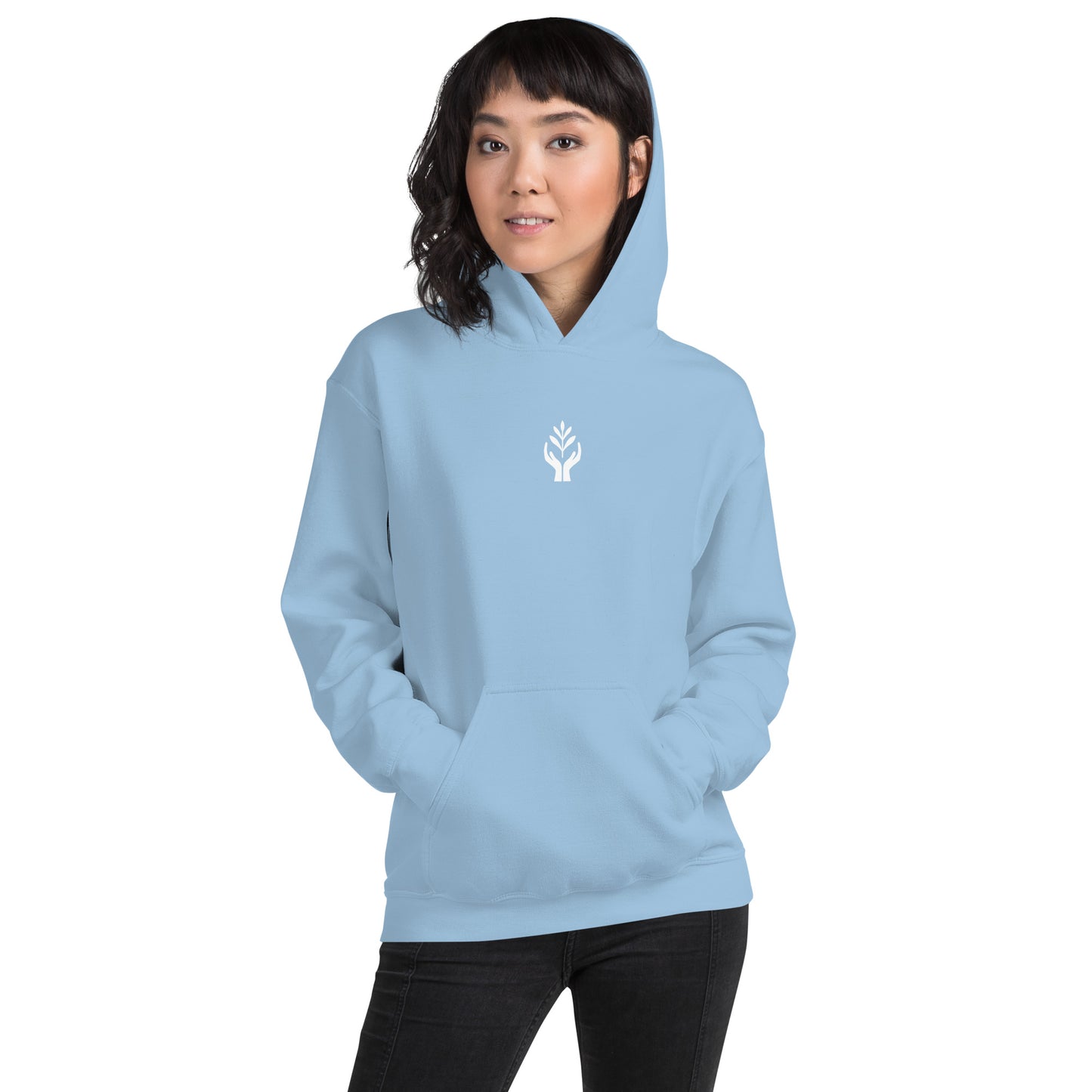 Let Yourself Heal You Deserve It Back Print Hoodie Women’s