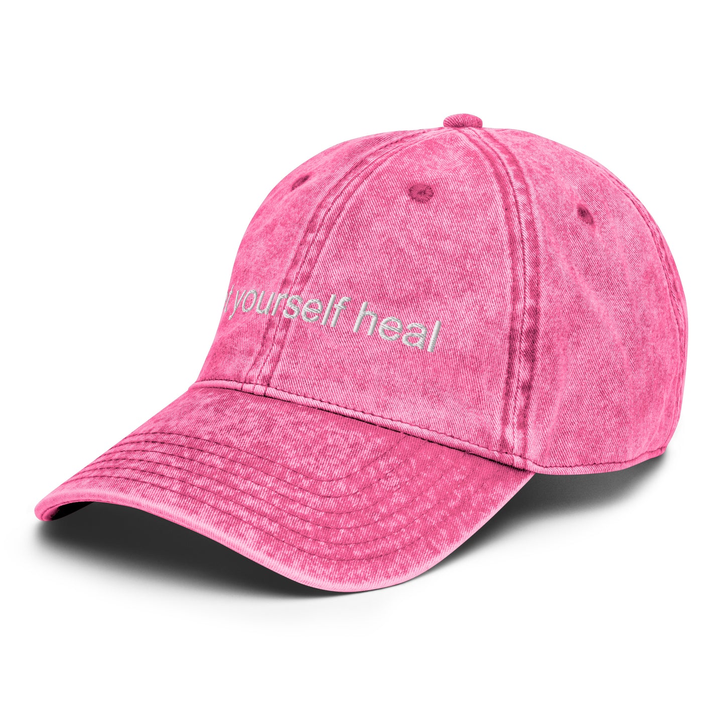 Let Yourself Heal Cotton Twill Hat